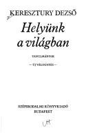 Couverture : Helyünk a világban