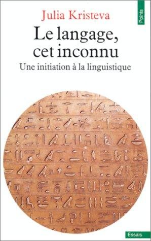 Couverture : Le langage, cet inconnu
