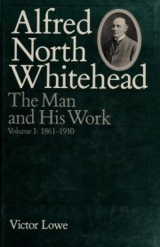 Couverture : Alfred North Whitehead