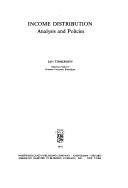Couverture : Income distribution