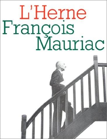 Couverture : François Mauriac