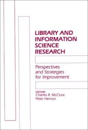 Couverture : Library and information science research