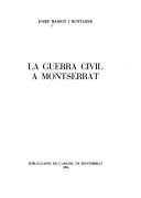 Couverture : La guerra civil a Montserrat