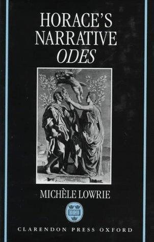 Couverture : Horace's narrative Odes