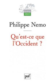 Couverture : Qu'est-ce que l'occident?