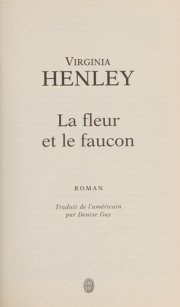 Couverture : La fleur et le faucon