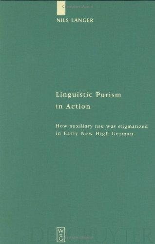 Couverture : Linguistic purism in action