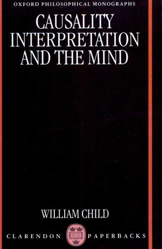 Couverture : Causality, interpretation, and the mind