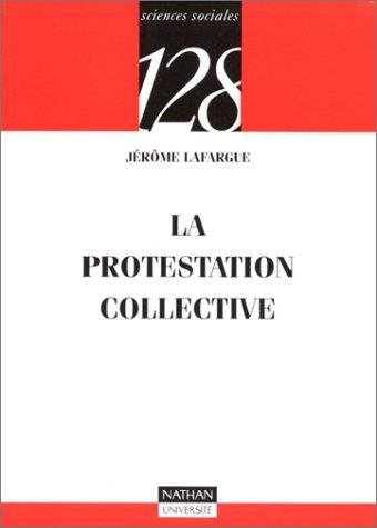 Couverture : La protestation collective