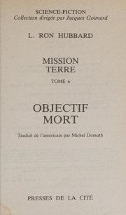 Couverture : Mission Terre tome 6