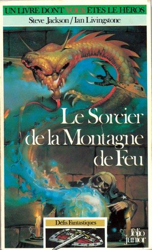 Couverture : Le Sorcier de la Montagne de Feu