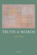 Couverture : Truth and Words
