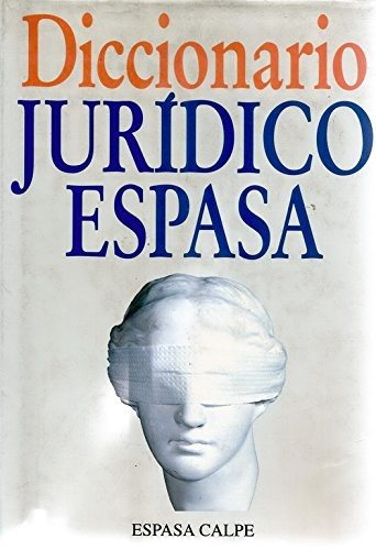 Couverture : Diccionario jurídico Espasa