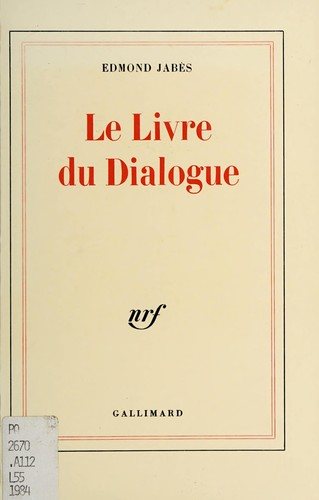 Couverture : Le livre du dialogue