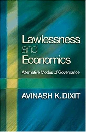Couverture : Lawlessness and Economics
