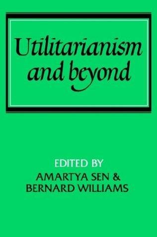 Couverture : Utilitarianism and beyond