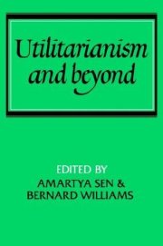 Couverture : Utilitarianism and beyond