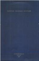 Couverture : Middle Iranian studies