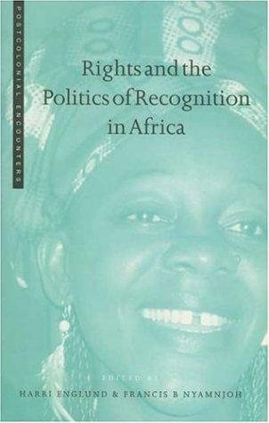 Couverture : Rights and the Politics of Recognition in Africa (Postcolonial Encounters)