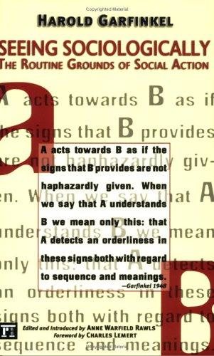 Couverture : Seeing Sociologically