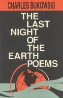 Couverture : The last night of the earth poems