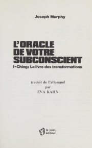 Couverture : L'oracle de votre subconscient