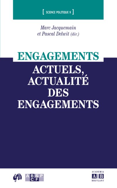 Couverture : Engagements actuels, actualité des engagements