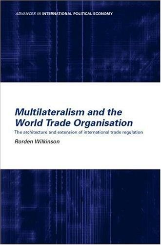 Couverture : Multilateralism and the World Trade Organisation