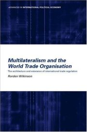 Couverture : Multilateralism and the World Trade Organisation