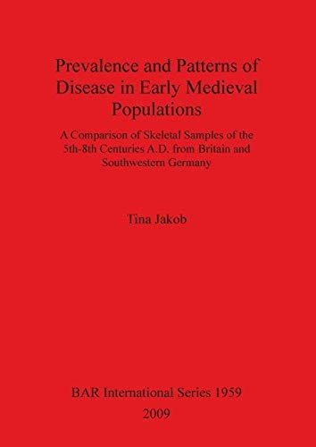 Couverture : Prevalence and patterns of disease in early medieval populations