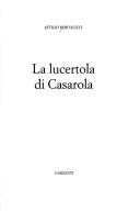 Couverture : La lucertola di Casarola