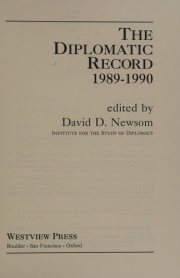 Couverture : Diplomatic Record
