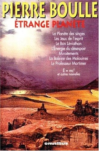 Couverture : Etrange planète