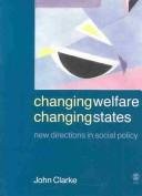 Couverture : Changing welfare, changing states