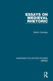 Couverture : Essays on Medieval Rhetoric