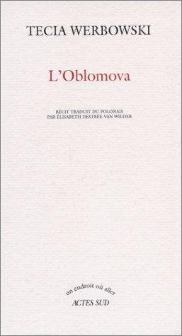 Couverture : L'oblomova