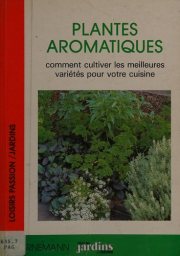 Couverture : Les Plantes aromatiques