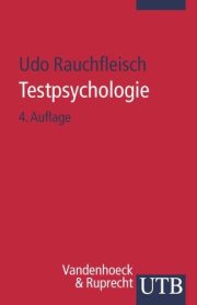 Couverture : Testpsychologie. Eine Einführung in die Psychodiagnostik.