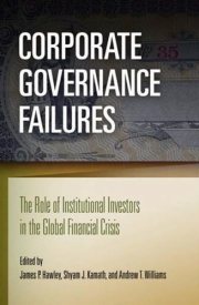 Couverture : Corporate governance failures