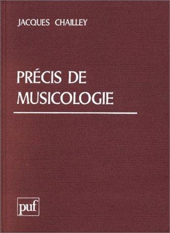 Couverture : Précis de musicologie