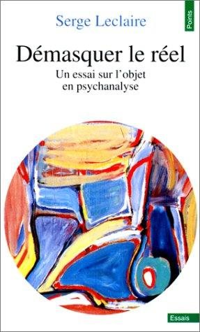 Couverture : Démasquer le réel 