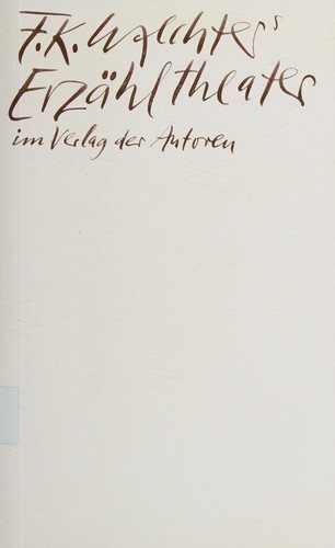 Couverture : Friedrich Karl Waechters Erzähltheater