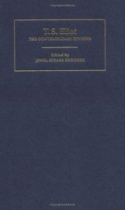 Couverture : T.S. Eliot