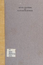 Couverture : Seven winters. Dublin, Cuala Press, 1942.