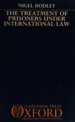 Couverture : The treatment of prisoners under international law
