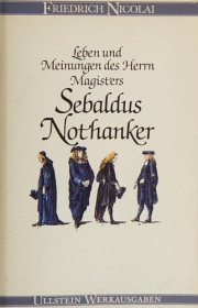 Couverture : Leben und Meinungen des Herrns Magisters Sebaldus Nothanker