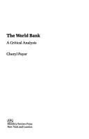 Couverture : The World Bank