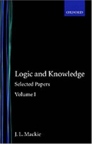 Couverture : Logic and knowledge