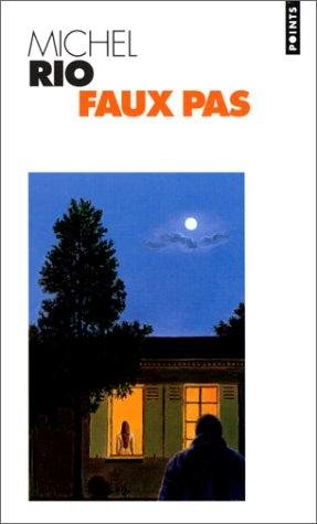 Couverture : Faux pas