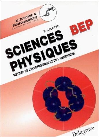 Couverture : Sciences physiques